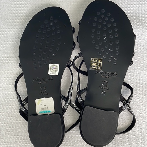 Pedro Garcia, Swarovski Crystal Sandals, Size 36, US 6 , with Shoe Bag - Picture 4 of 6